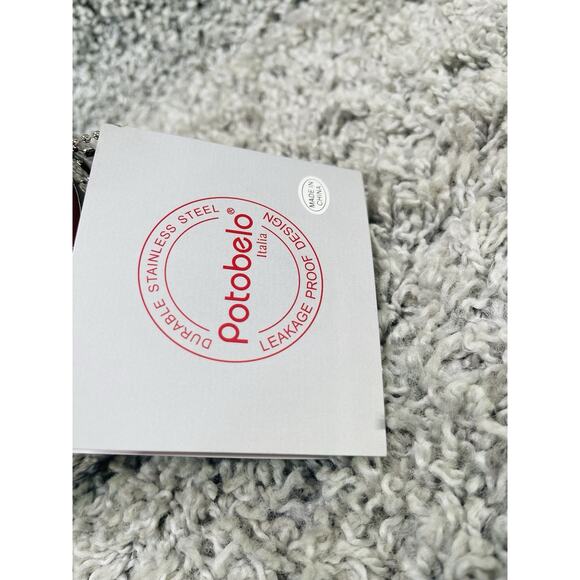 Potobelo Italia Stainless Steel Kettle Teapot 1 Qt Authentic Kitchen Gadget New - Picture 2 of 10